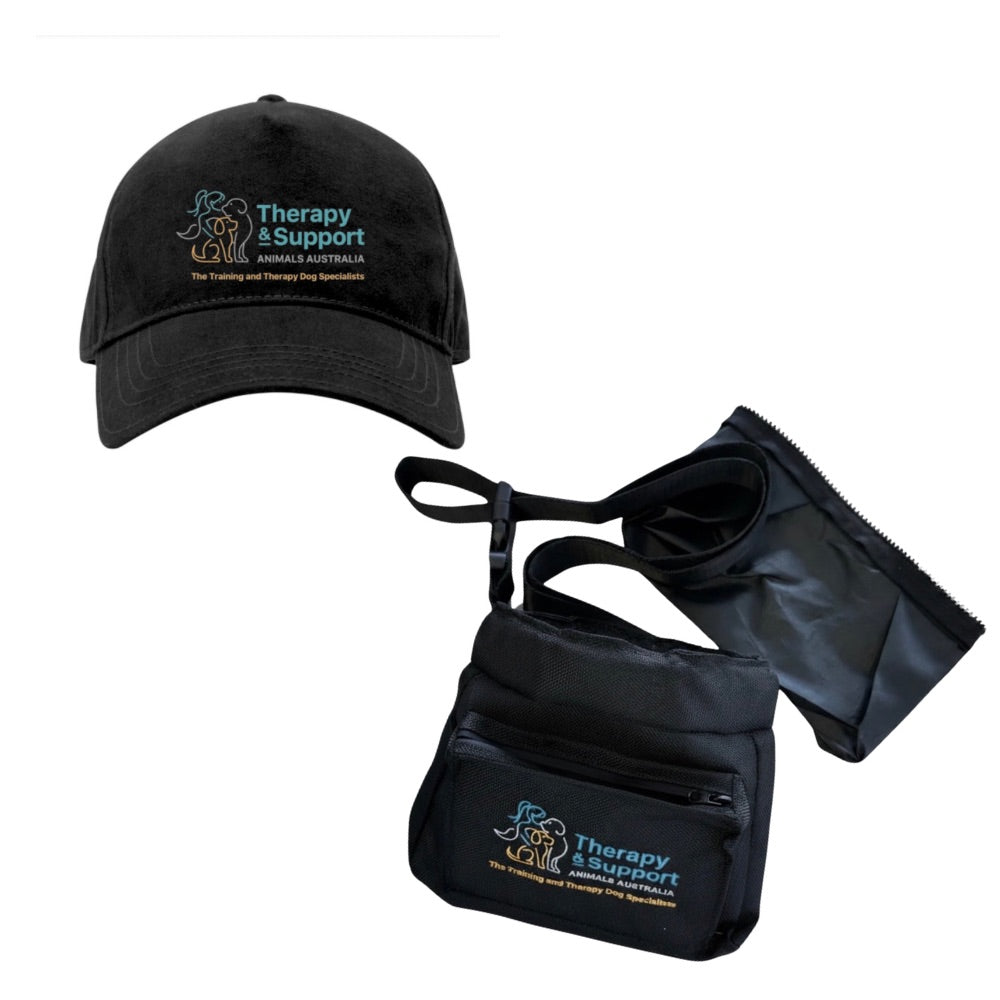 "Look Like a Professional Trainer" Bundle — Treat Pouch + TASAA Cap or Visor