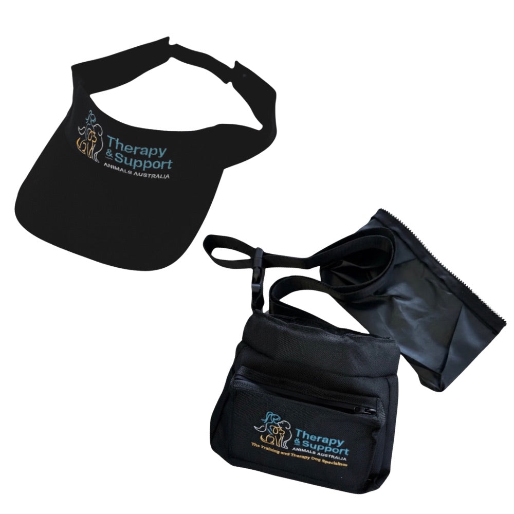 "Look Like a Professional Trainer" Bundle — Treat Pouch + TASAA Cap or Visor
